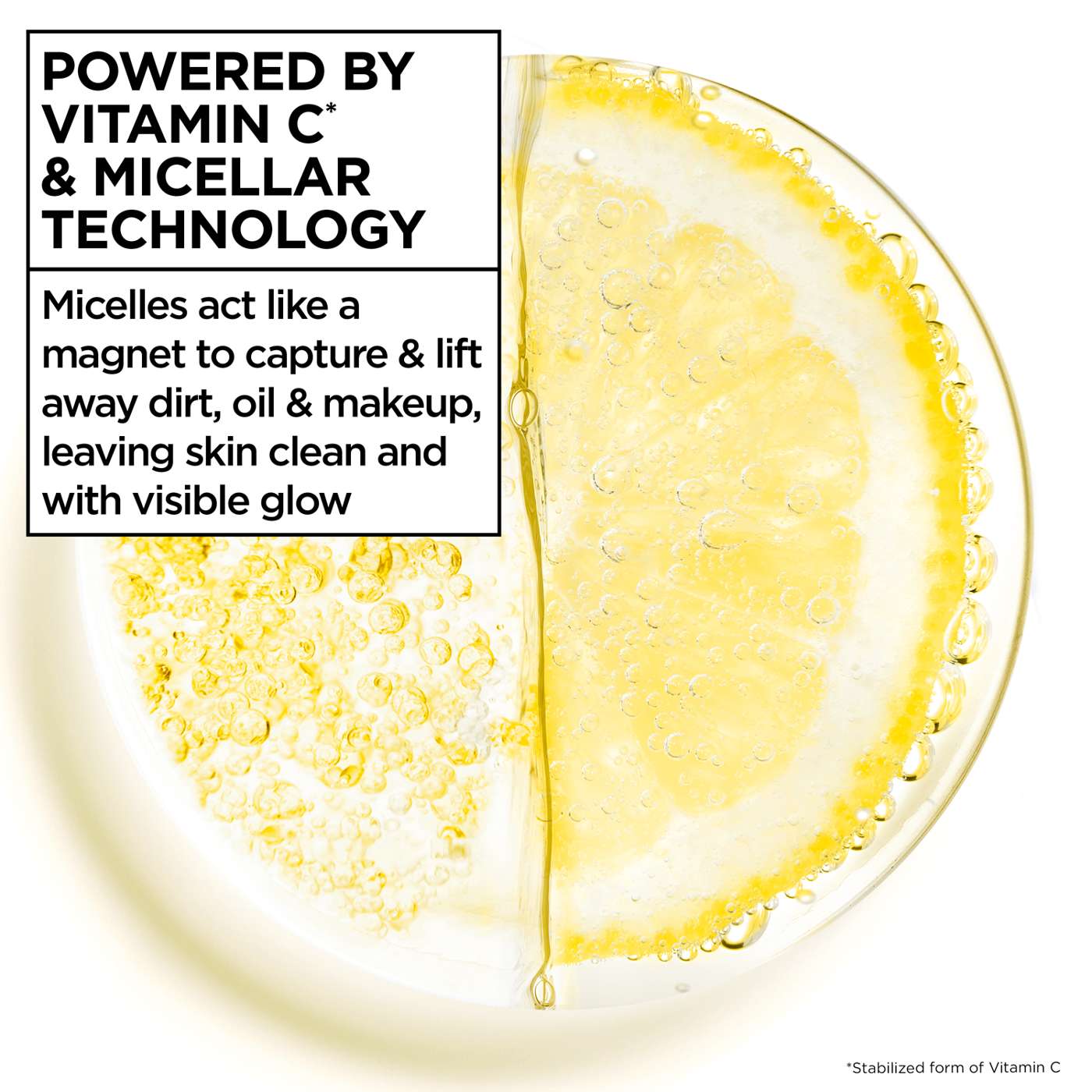 Garnier SkinActive Micellar Cleansing Water - Vitamin C; image 9 of 10