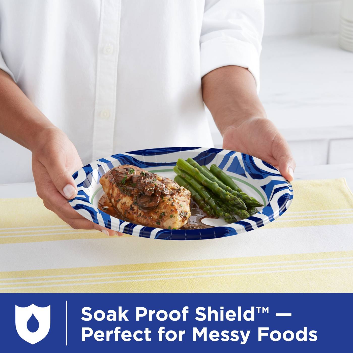 Dixie Ultra 10 in Compostable Paper Plates; image 4 of 8