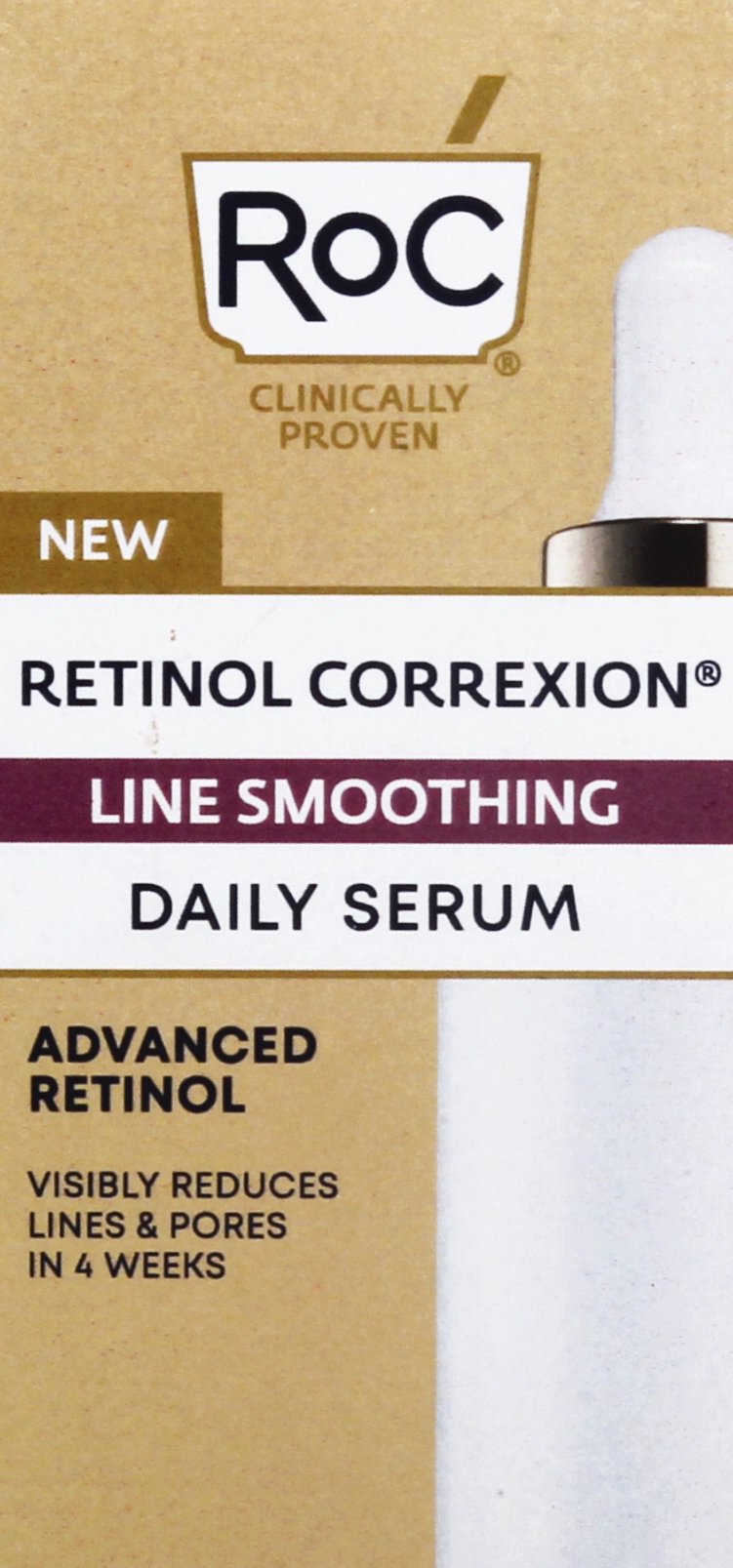 RoC Retinol Correxion Line Smoothing Daily Serum - Shop Facial masks ...