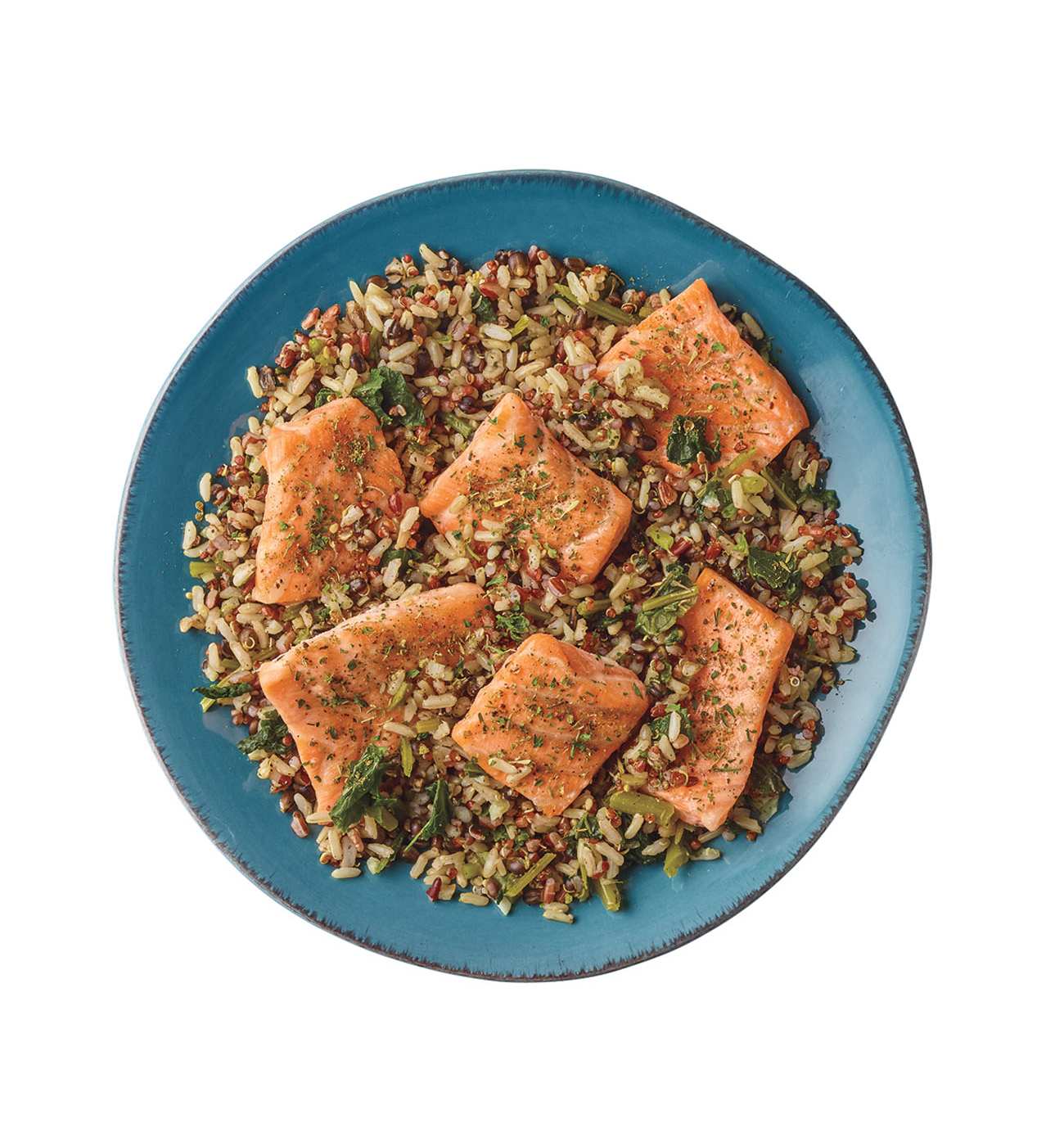 Meal Simple by H-E-B Salmon, Ancient Grains & Kale; image 2 of 2