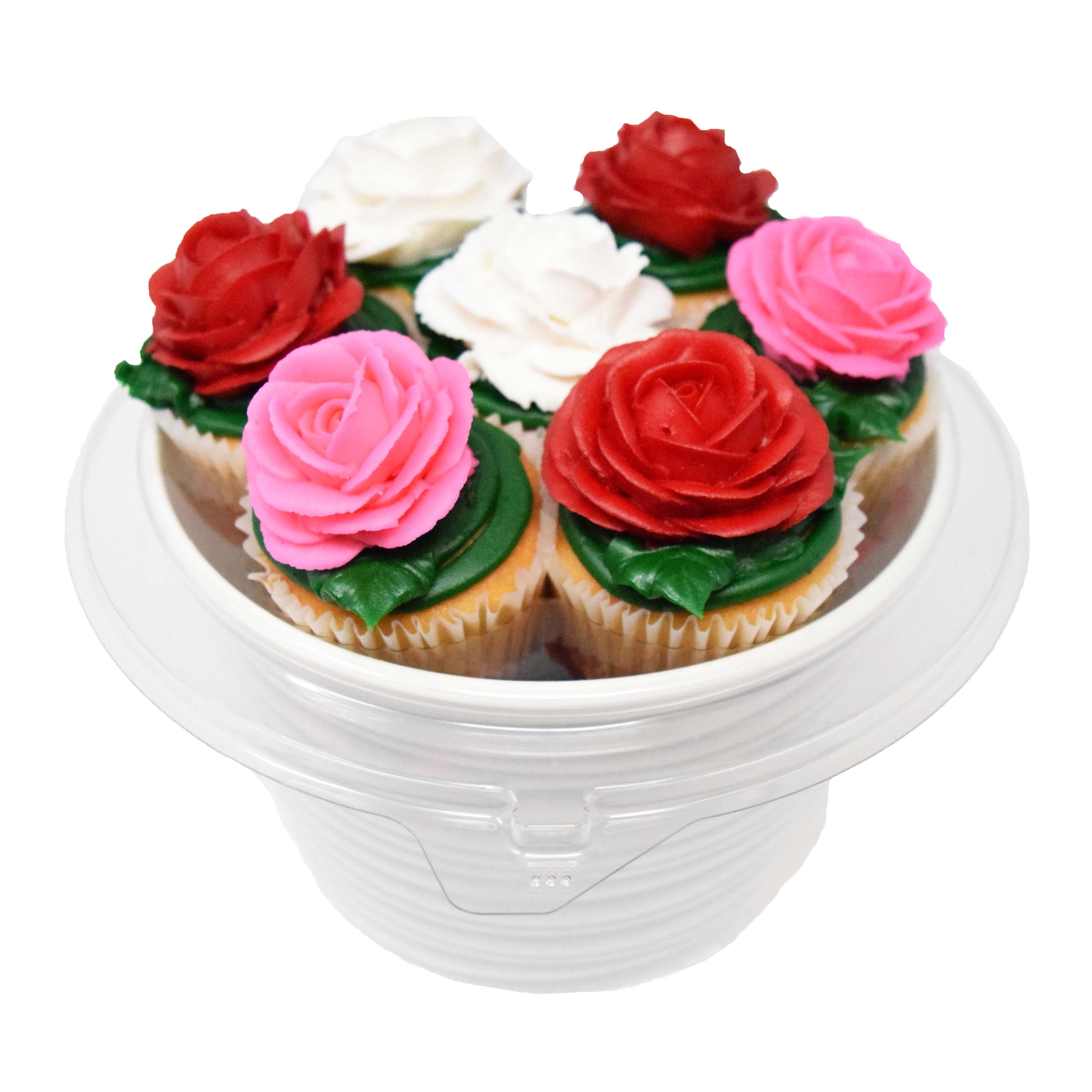 HEB Floral Cupcake Vase with Elite Icing Shop Cakes at HEB