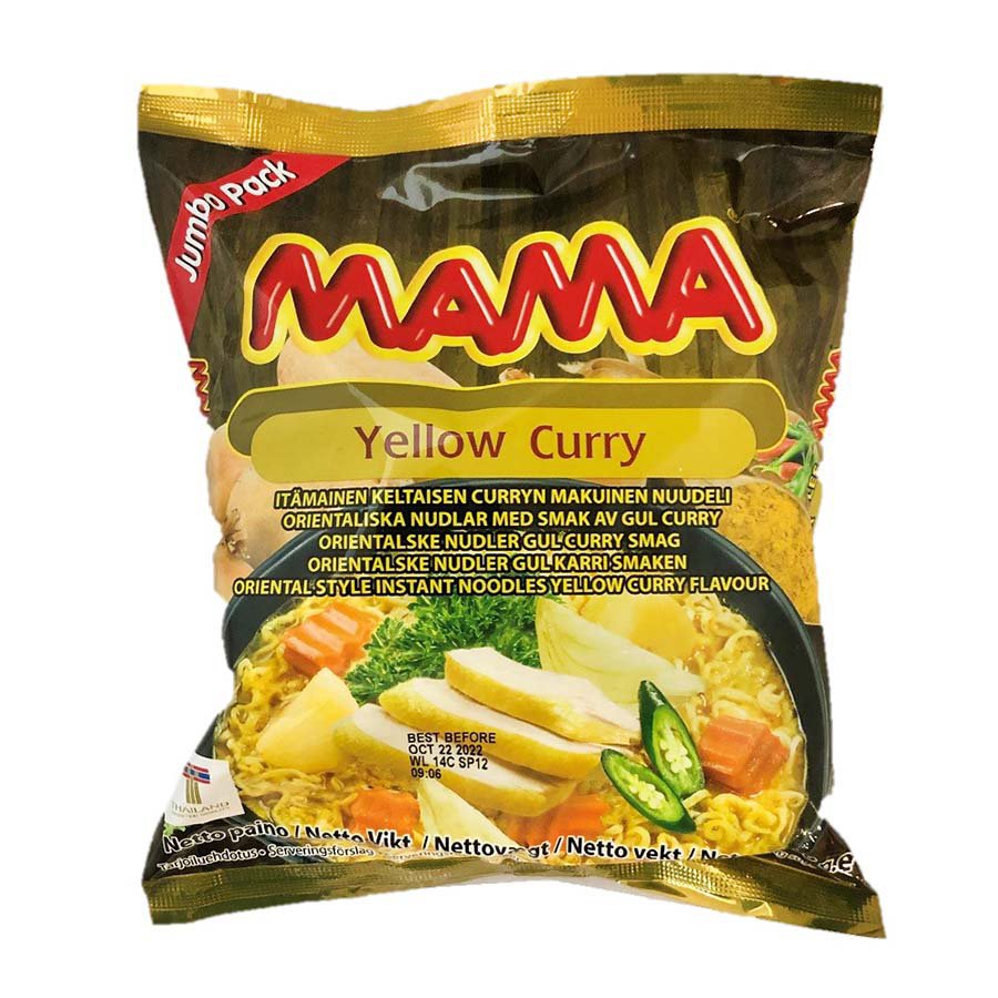 Mama Yellow Curry Instant Noodles Shop Soups & chili at HEB