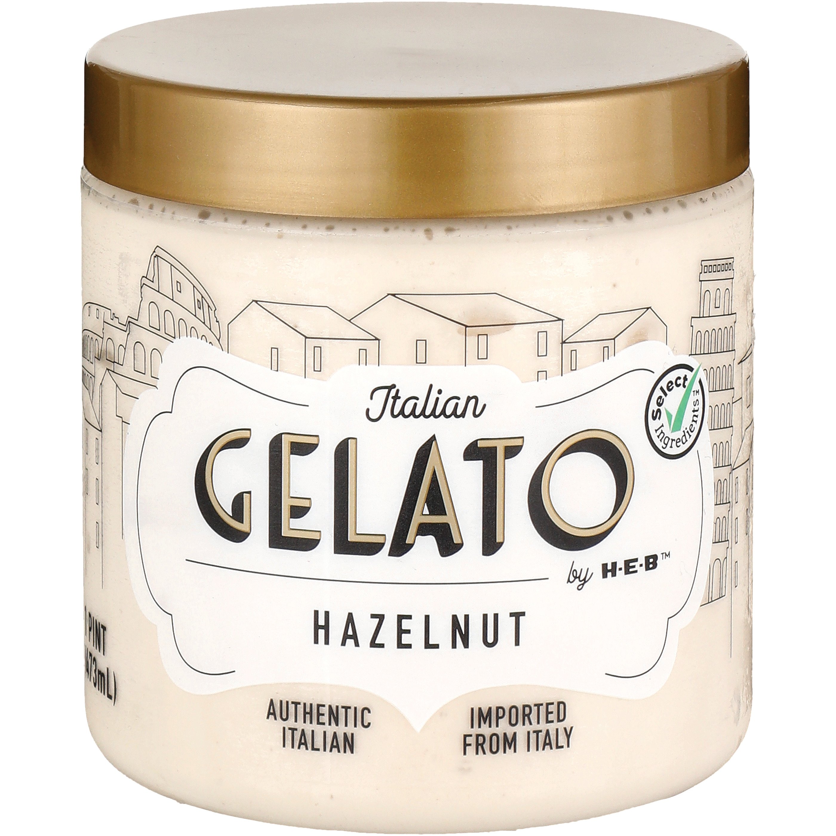 Italian Gelato by HEB Hazelnut Gelato Shop Ice cream at HEB