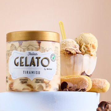 Italian Gelato by H-E-B Tiramisu Gelato, 16 oz