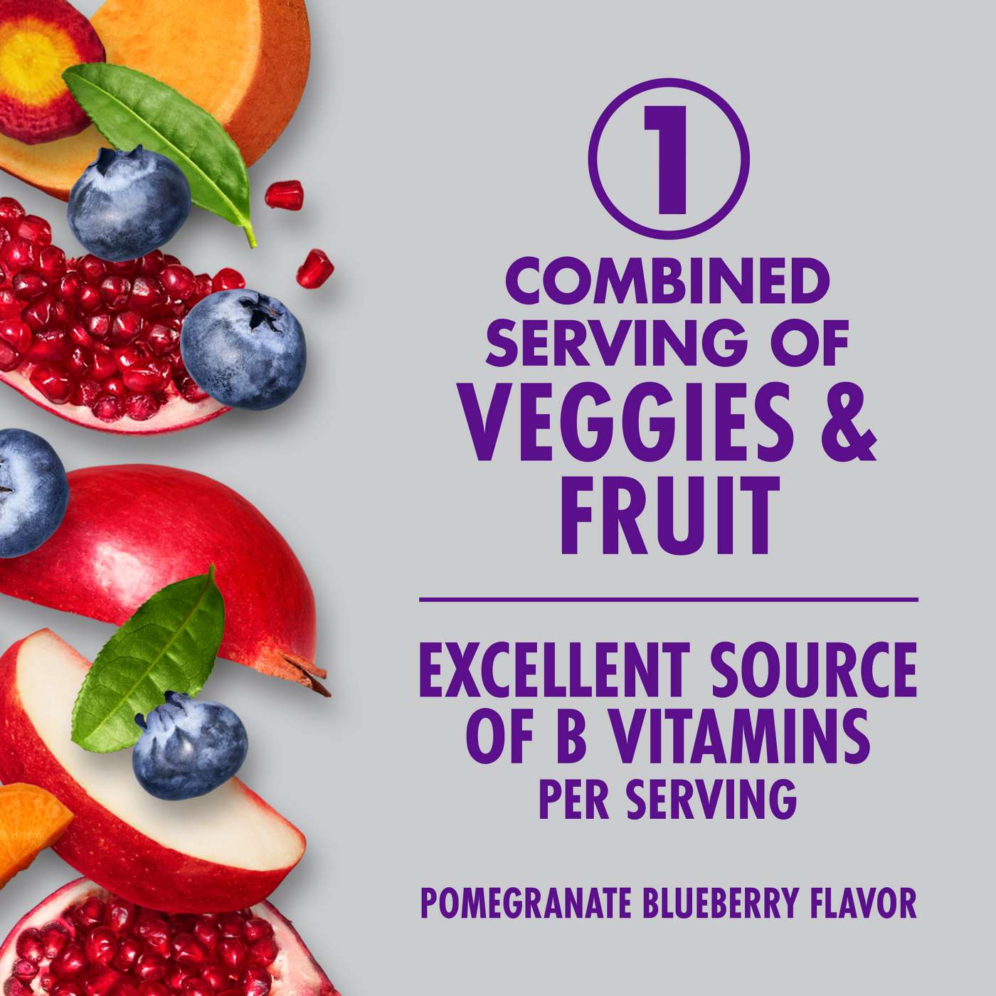 V8 +Energy Pomegranate Blueberry Juice Energy Drink; image 2 of 8