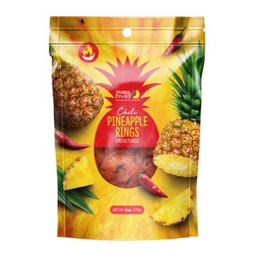 Nutty & Fruity Chili Pineapple Rings, 6 oz