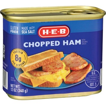 H-E-B Chopped Ham, 12 oz