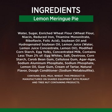 Marie Callender's Lemon Meringue Pie Thaw & Enjoy Frozen Dessert, 31.5 oz