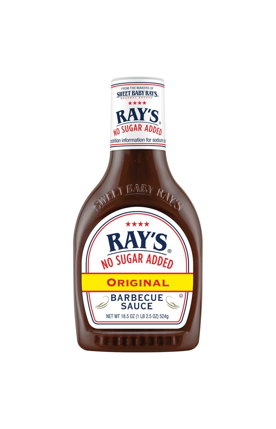 Sweet Baby Ray's No Sugar Added Original Barbecue Sauce; image 1 of 4