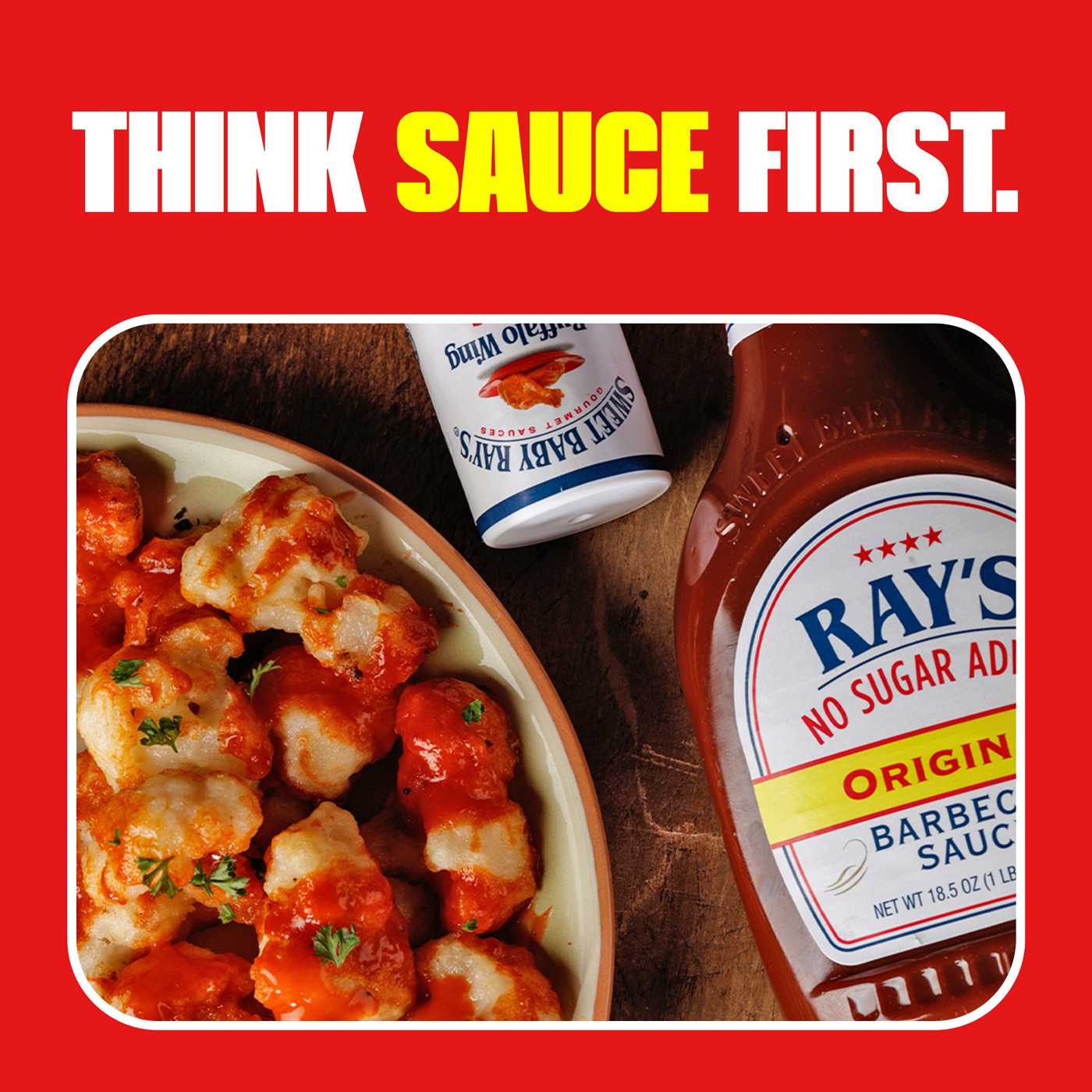 Sweet Baby Ray's No Sugar Added Original Barbecue Sauce; image 4 of 9