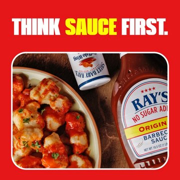 Sweet Baby Ray's No Sugar Added Original Barbecue Sauce, 18.5 oz