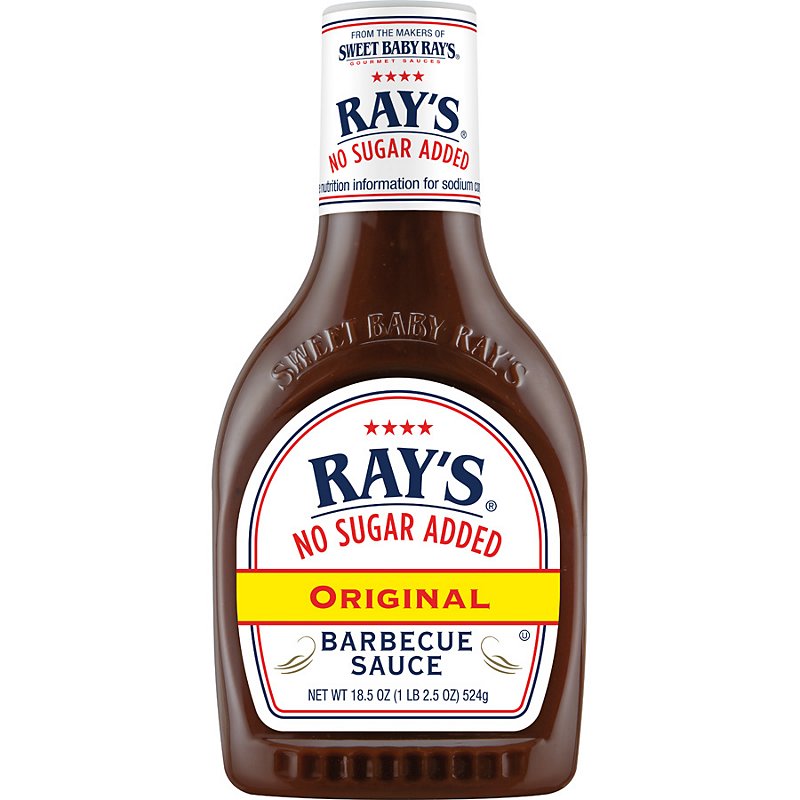 Sweet Baby Ray's No Sugar Added Original - Shop Sauces & Marinades at H-E-B
