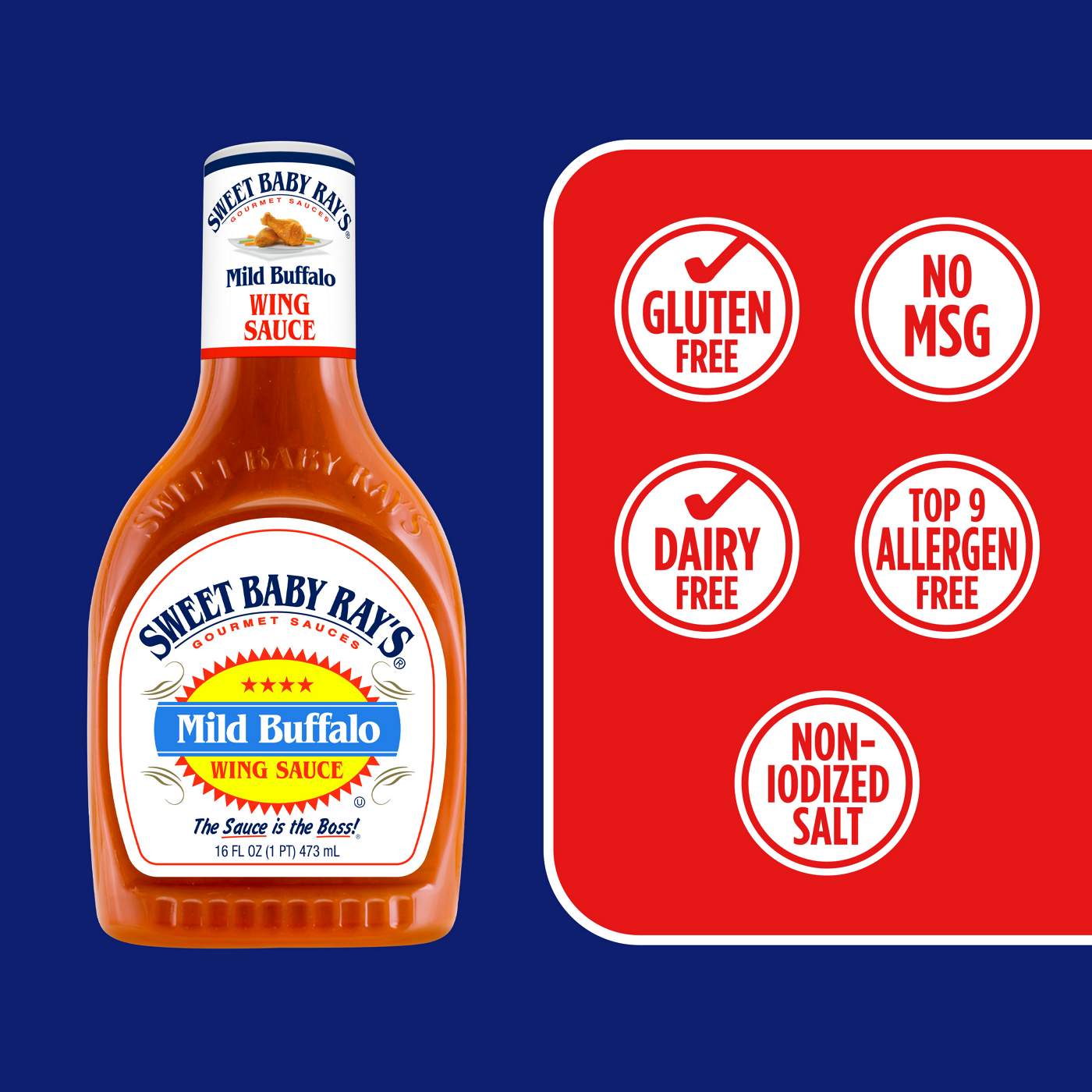 Sweet Baby Ray's Mild Buffalo Wing Sauce; image 2 of 9