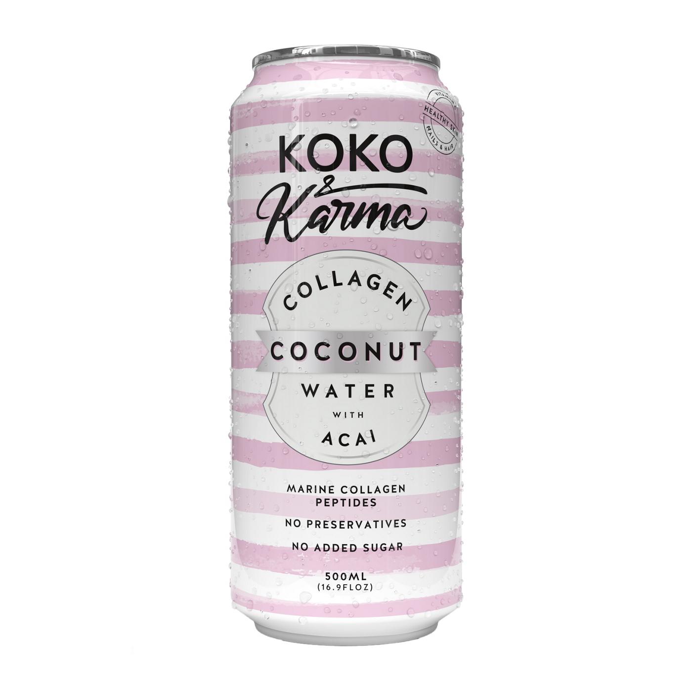 Koko & Karma Collagen Coconut Water; image 1 of 2
