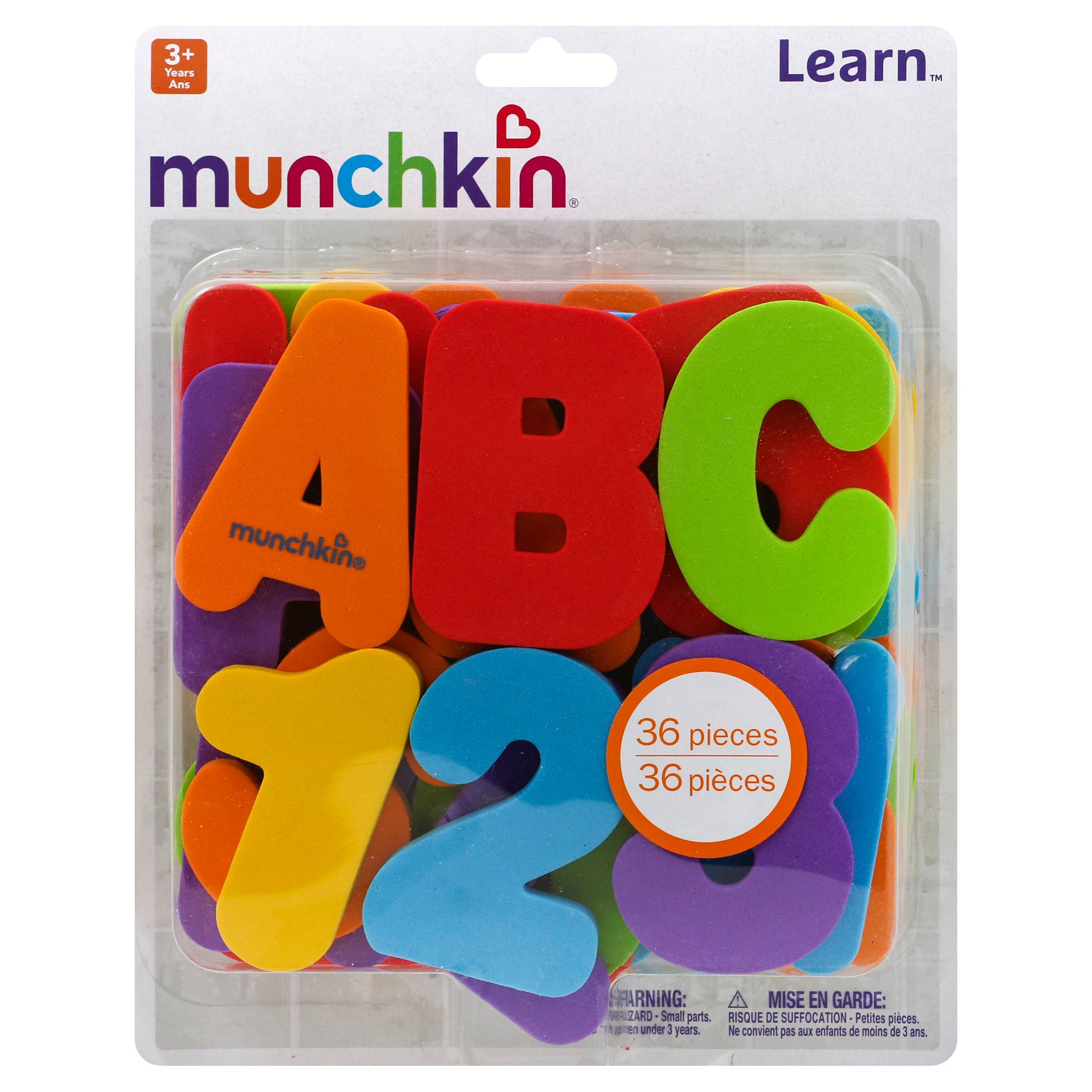 munchkin bath letters and numbers