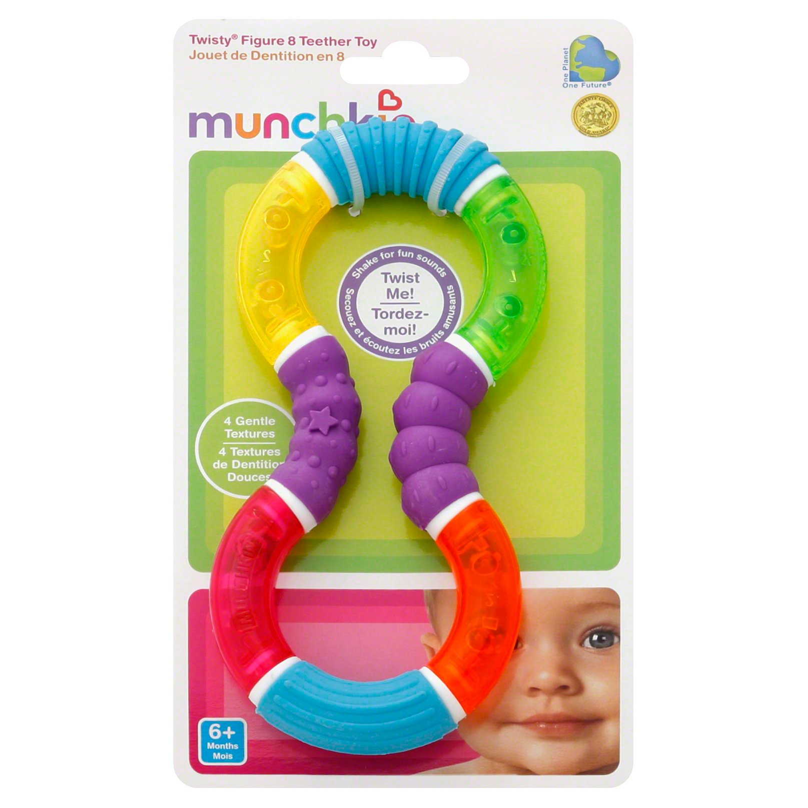 munchkin twisty figure 8 teether