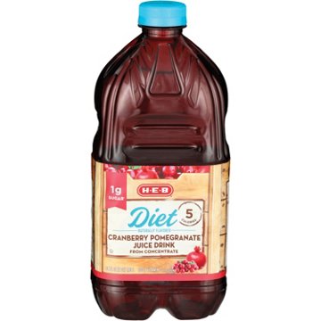 H-E-B Diet Cranberry Pomegranate Juice