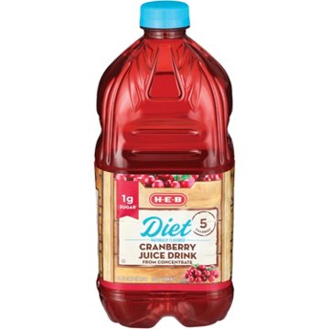 H-E-B Diet Cranberry Juice