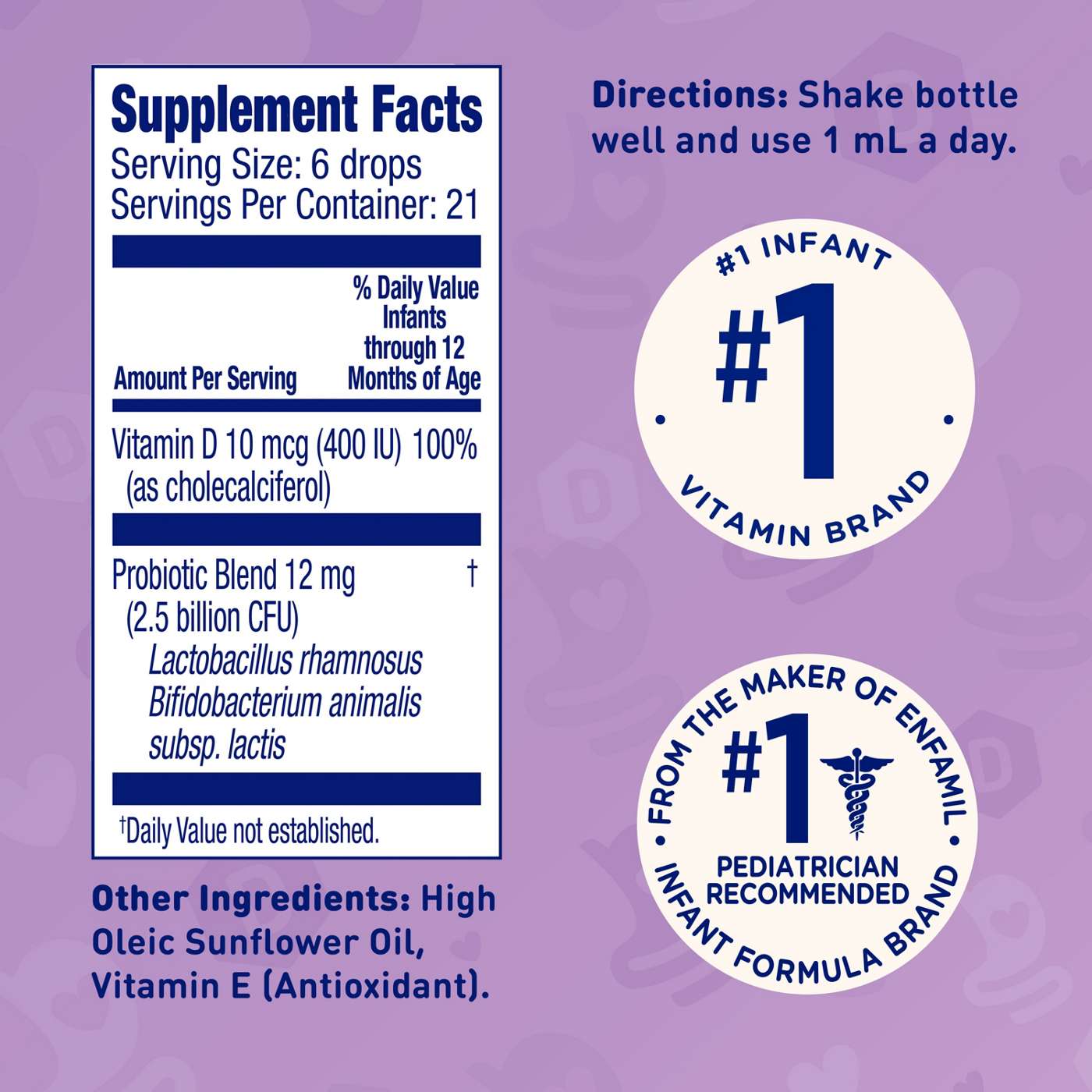 Enfamil Breastfed Infant Probiotics & Vitamin D Dual Probiotics Shop