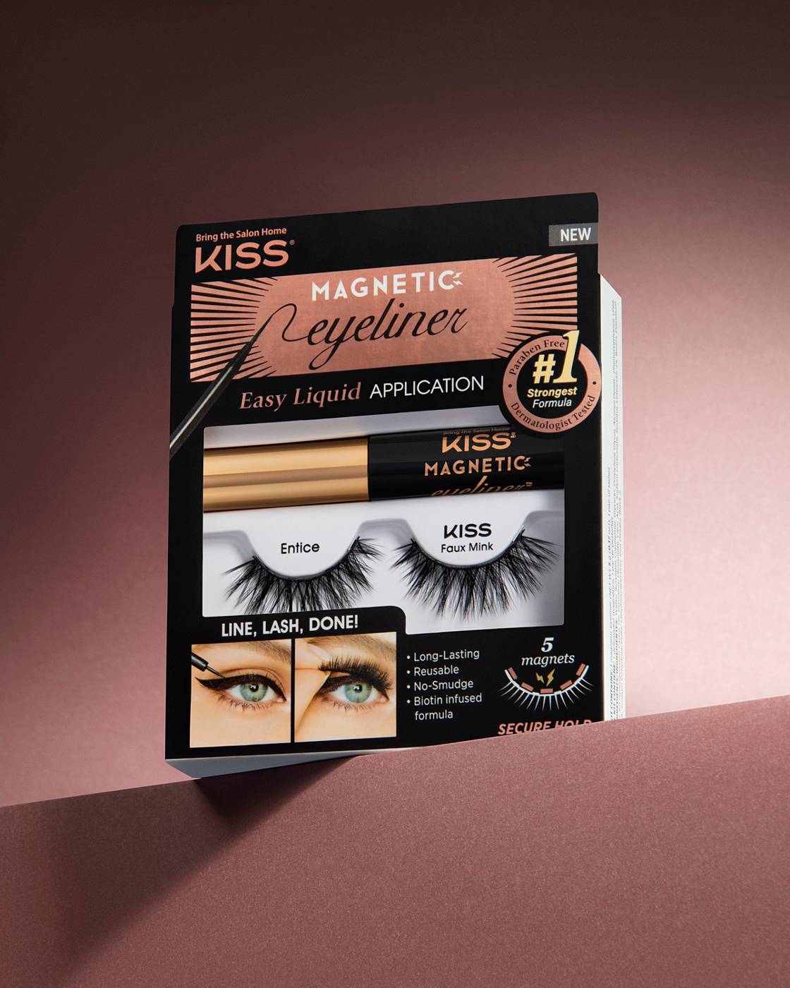 KISS Magnetic Eyeliner Kit - Entice; image 4 of 6