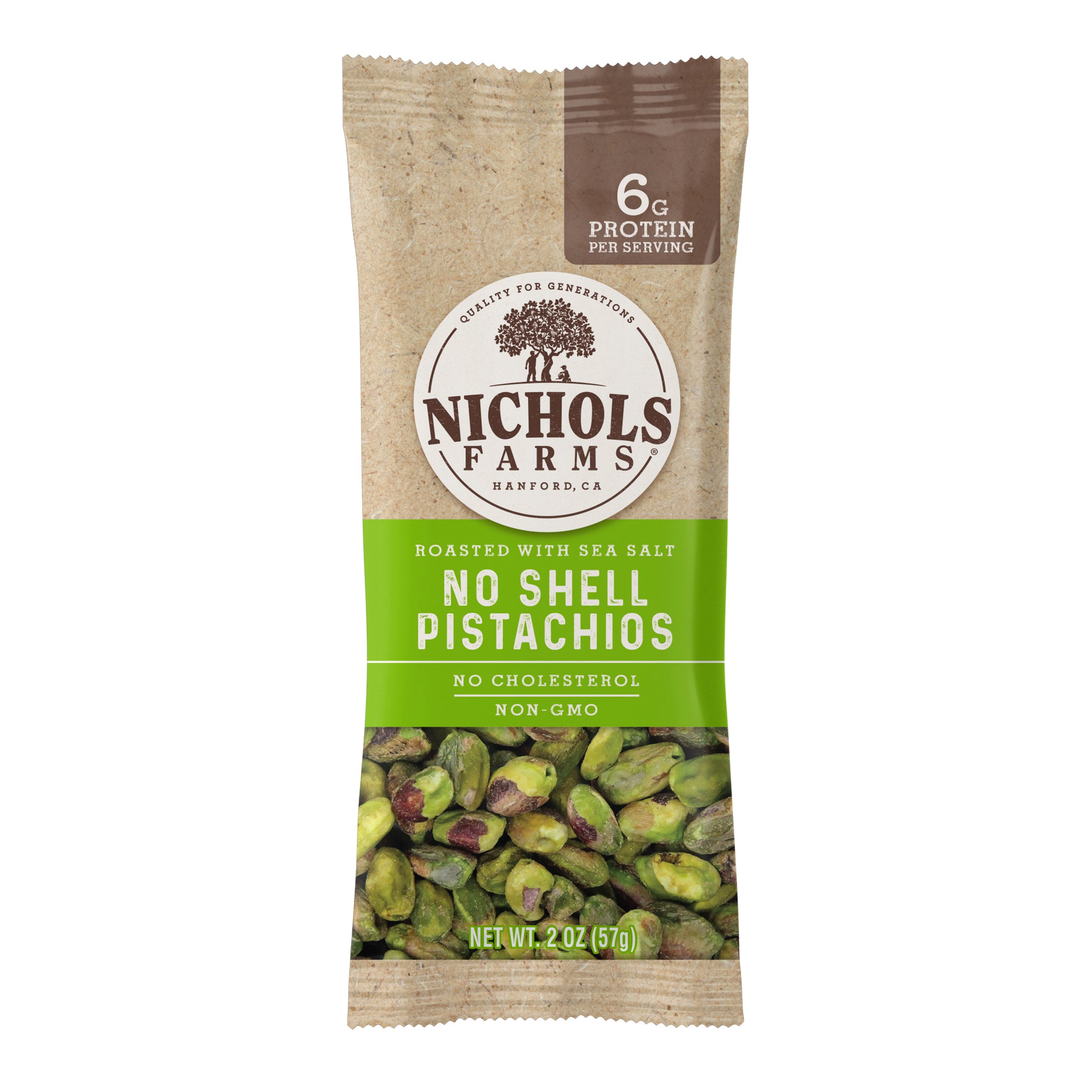 Nichols Farms No Shell Salted Roasted Pistachios - Shop Nuts & seeds at ...