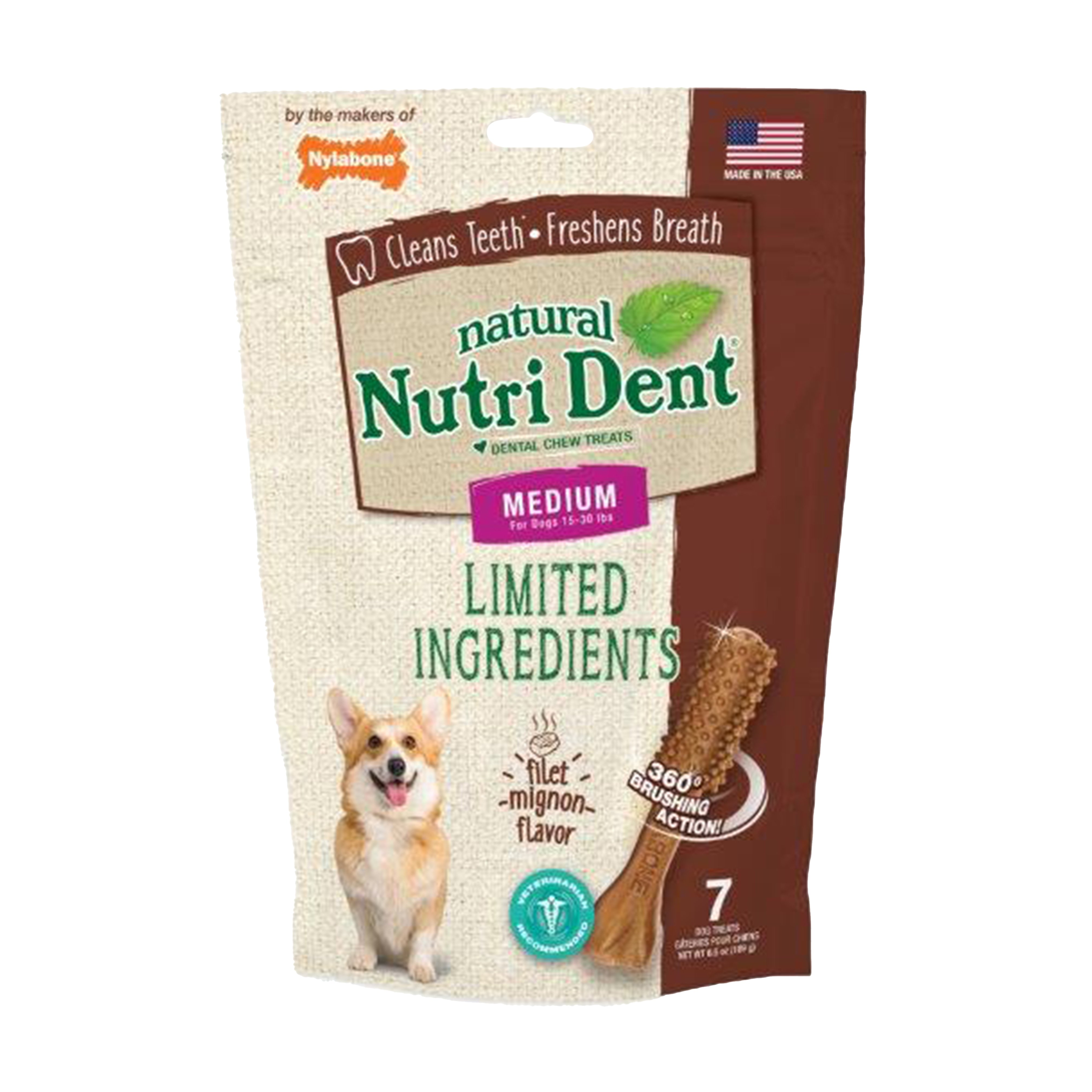 nutri dent filet mignon dental chews