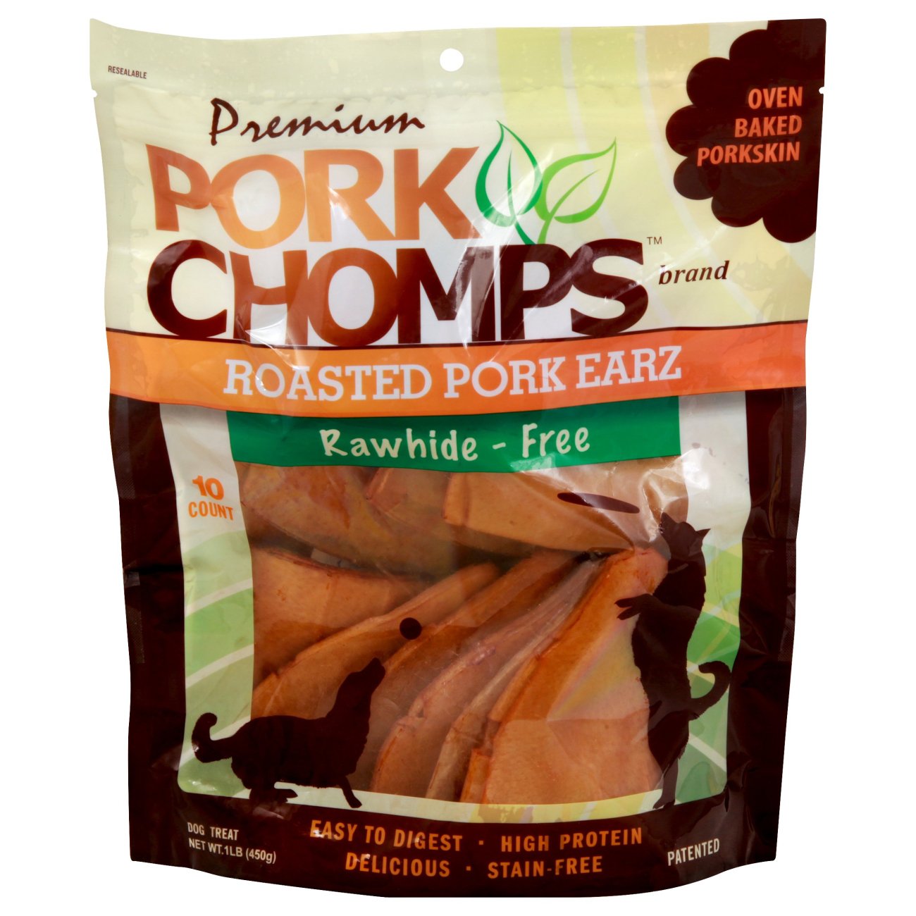 Pork Chomps Pork Chomps Roasted Pork Ears Shop Dogs at HEB