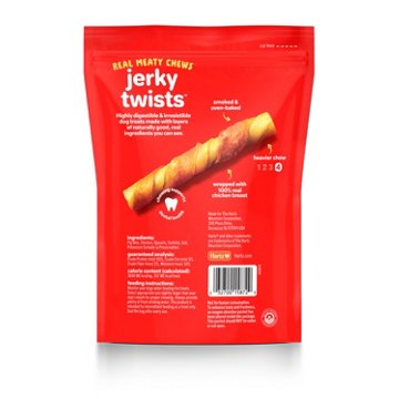 Hartz Oinkies Smoked Pig Skin Twists Chicken
