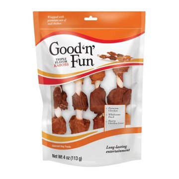 Healthy Hide Good 'n' Fun Triple Flavor Kabob, 4 oz