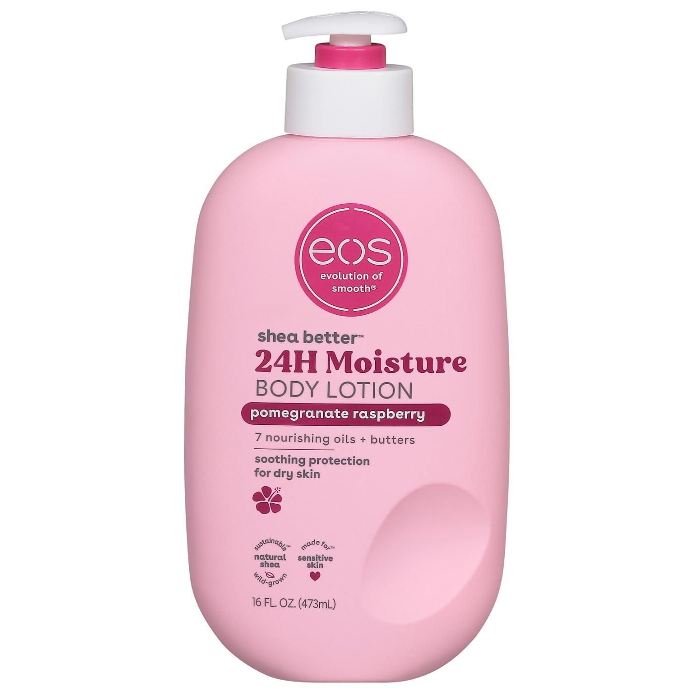 eos Shea Better 24H Moisture Body Lotion - Pomegranate Raspberry; image 1 of 2