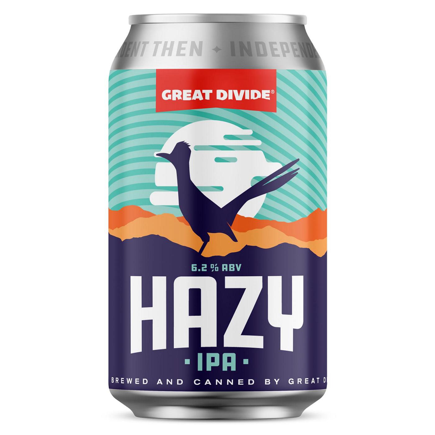 Great Divide Hazy IPA Beer 12 oz Cans; image 2 of 2