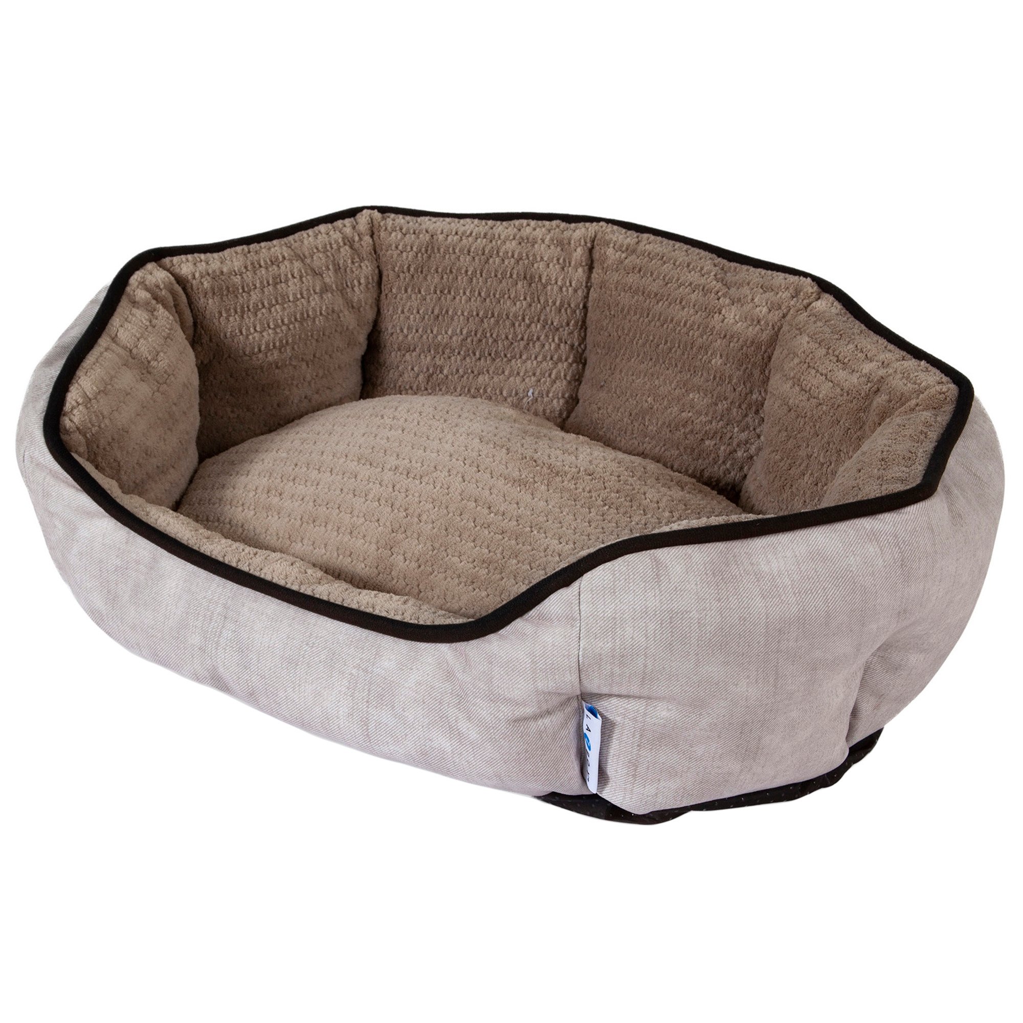 La Z Boy 24" X 19" Daisy Cuddler Lounger Dog Bed - Shop Beds at H-E-B