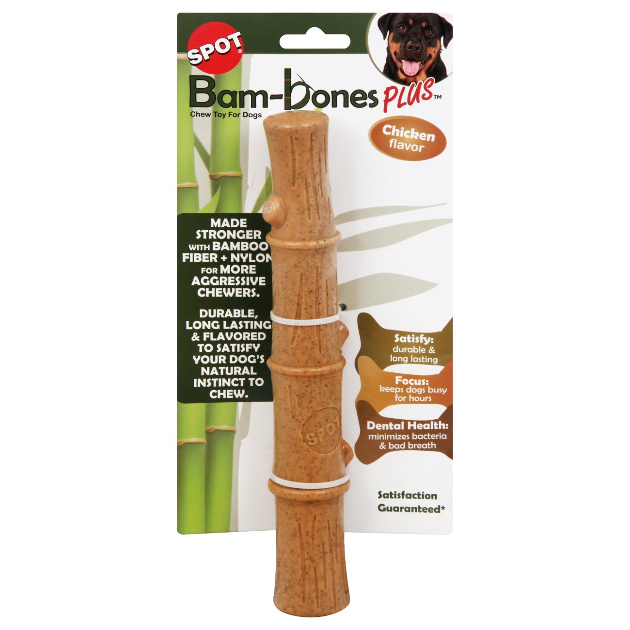 Spot Bam Bones Plus Stick Chicken Flavor Chew Toy