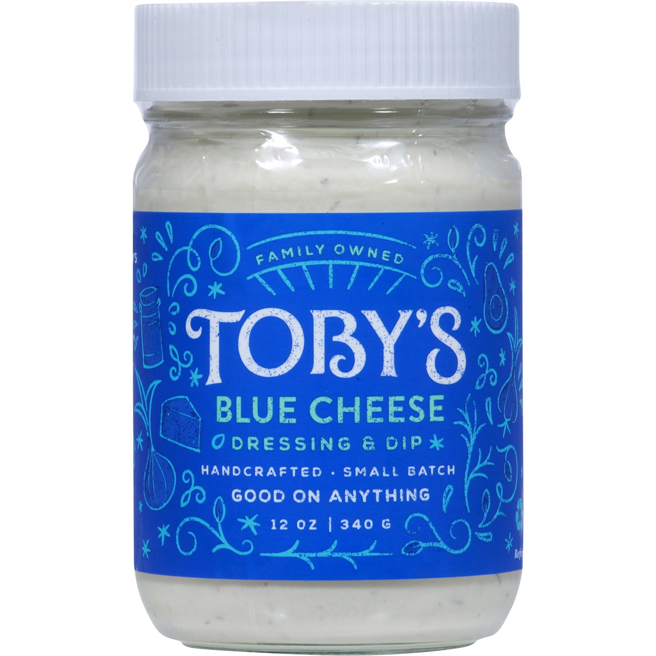 TOBY'S Blue Cheese Dressing & Dip (Sold Cold) Shop Salad dressings at