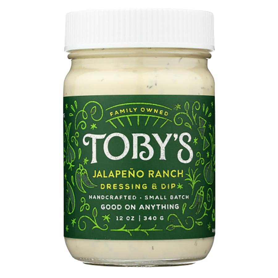 Toby's Jalapeno Ranch Dressing & Dip Shop Salad Dressings at HEB