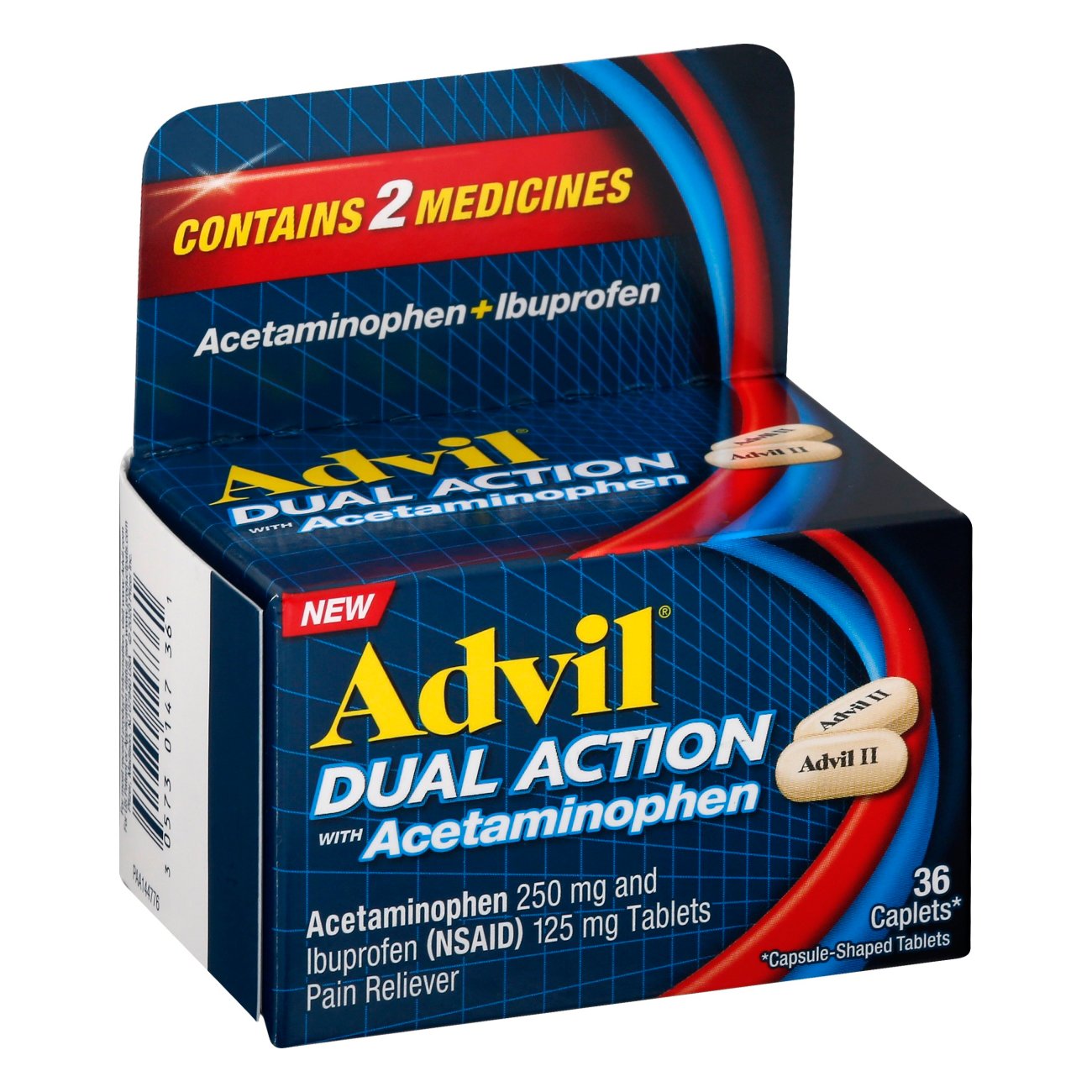 Advil Dual Action with Acetaminophen Shop Pain Relievers at HEB