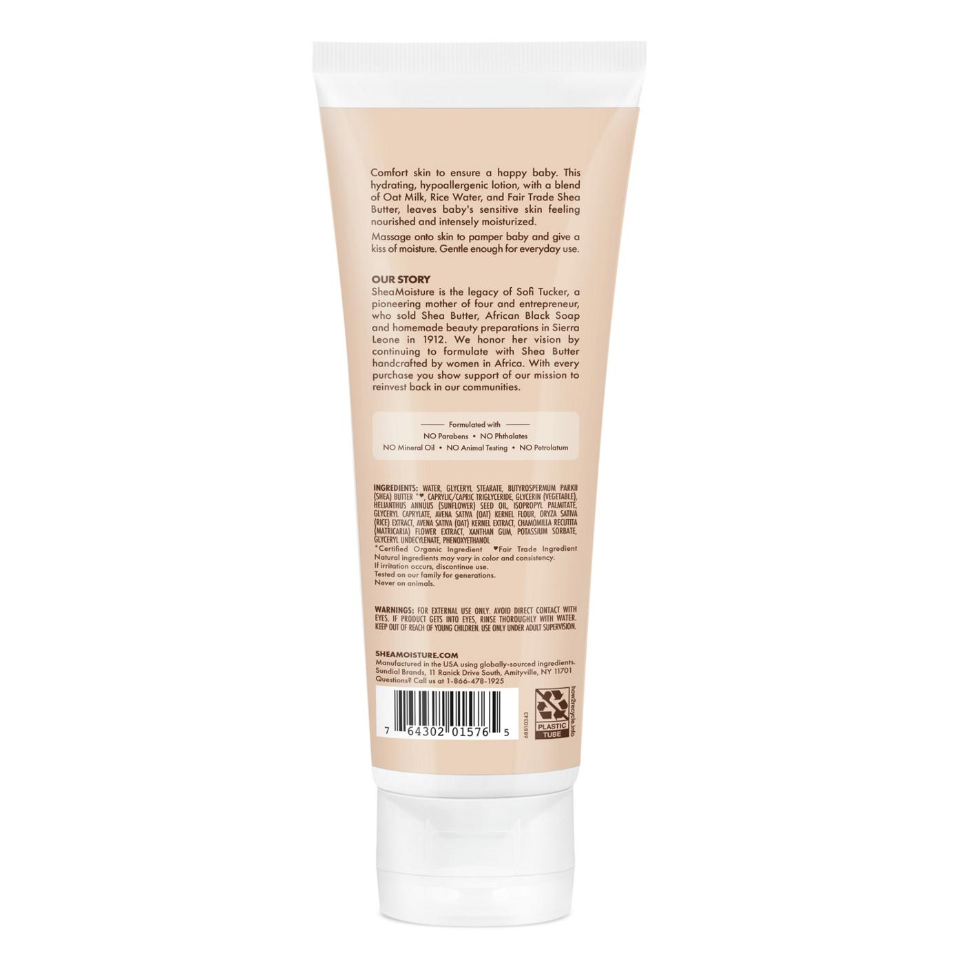 SheaMoisture Baby Lotion Oat Milk & Rice Water Shop Lotion & powder