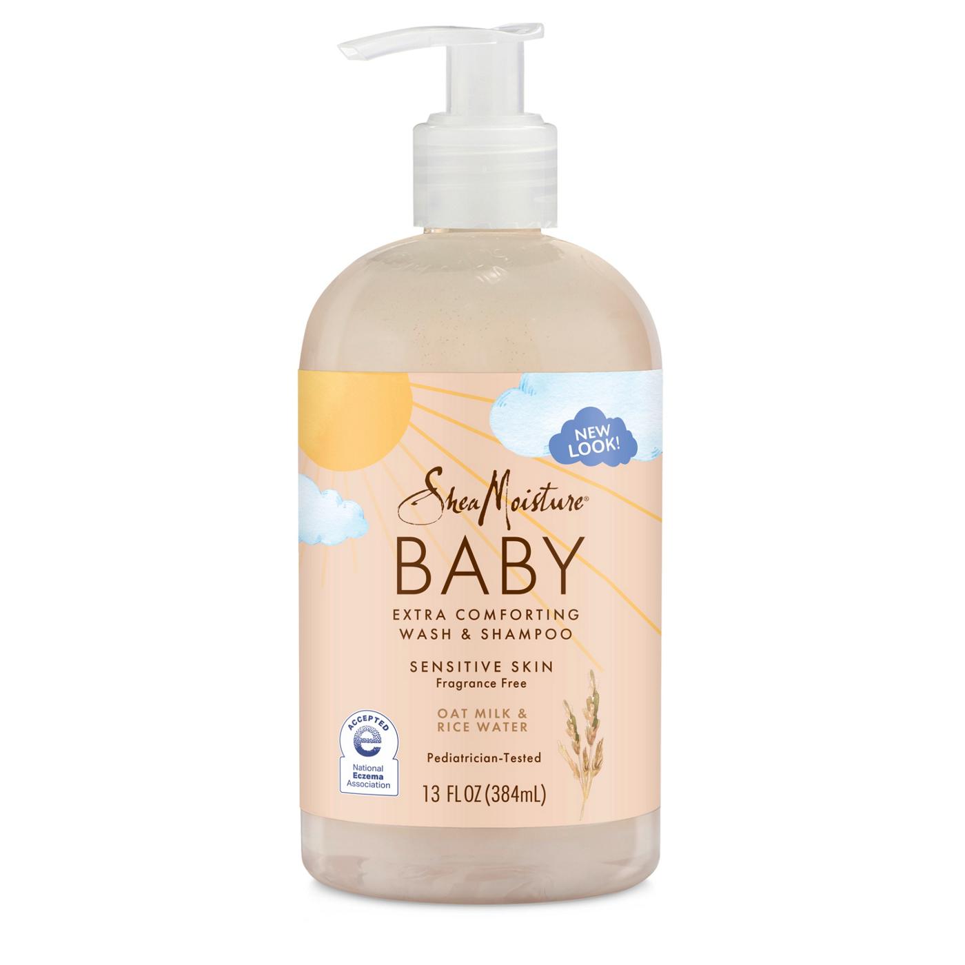 SheaMoisture Baby Wash + Shampoo - Oat Milk & Rice Water; image 1 of 7