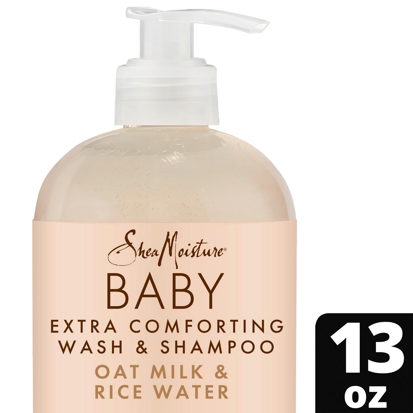 SheaMoisture Baby Wash + Shampoo - Oat Milk & Rice Water; image 2 of 7