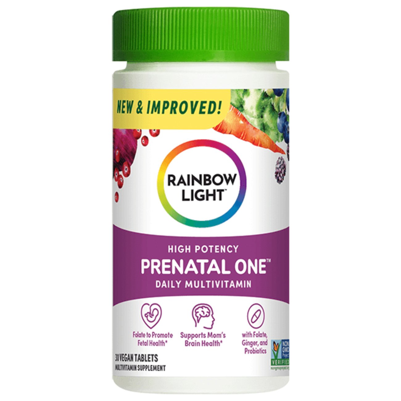 Rainbow Light Vibrance Prenatal One Daily Multivitamin Shop