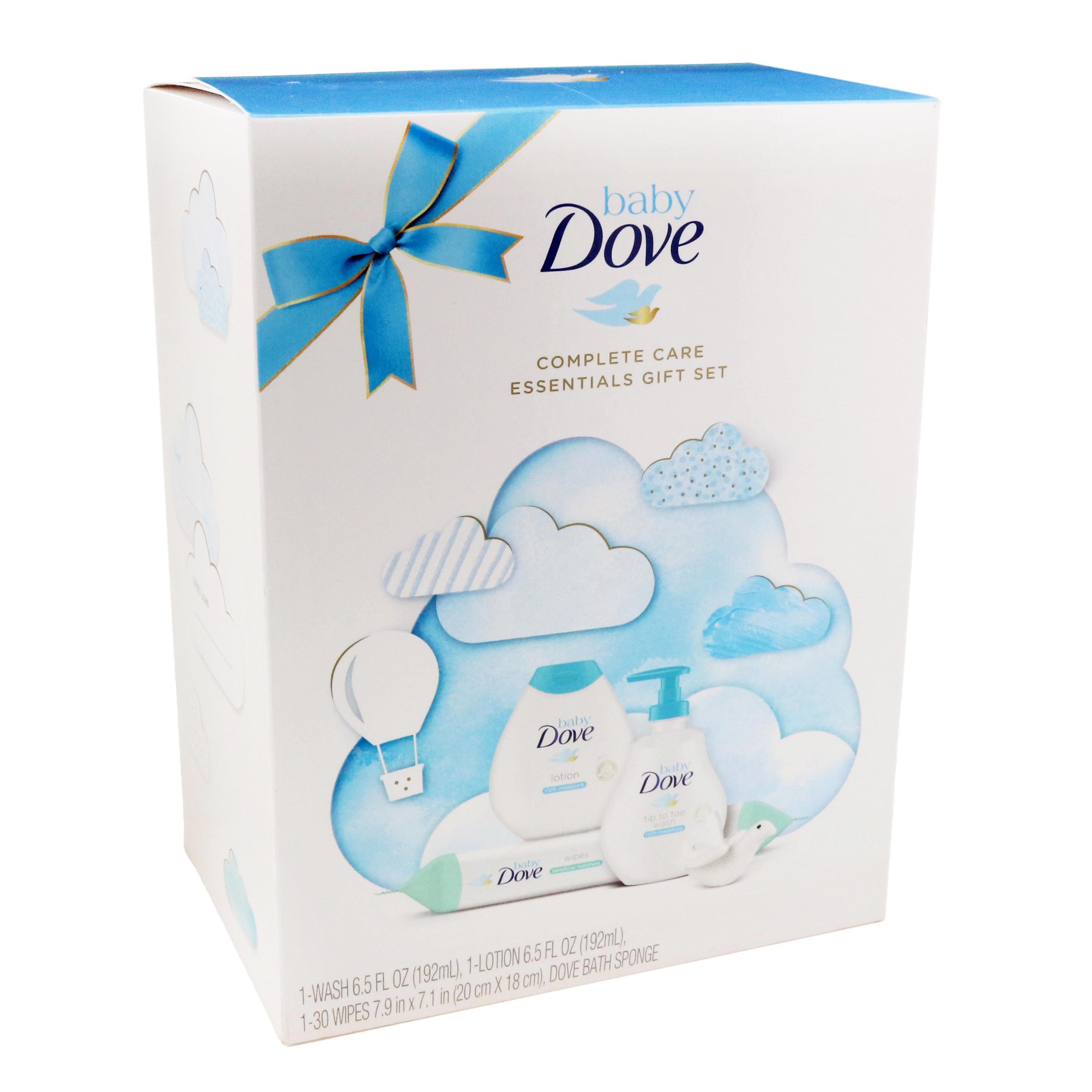 Baby dove complete care bath time essentials 2024 gift set