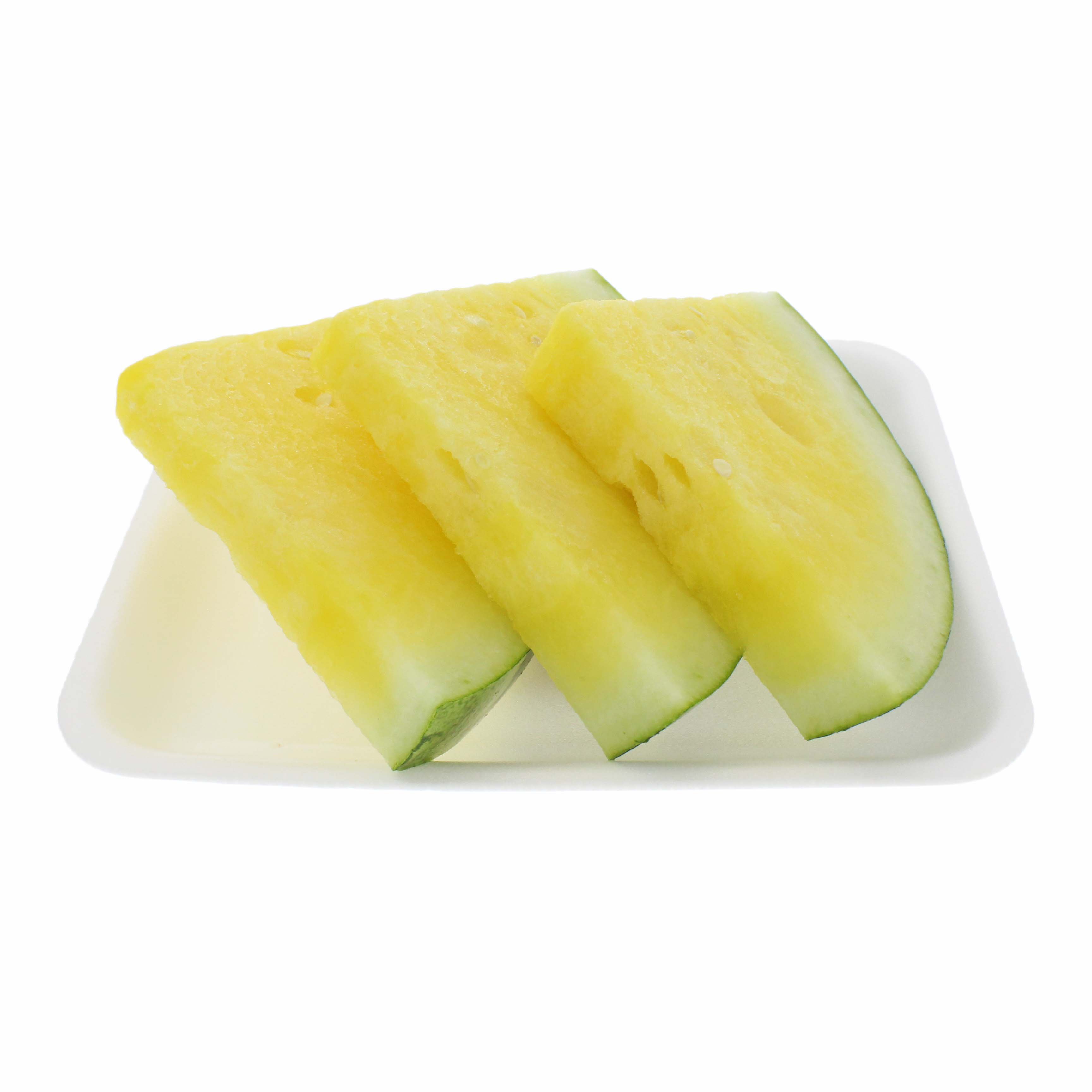 H-E-B Fresh Sliced Yellow Watermelon - Shop Melons At H-E-B