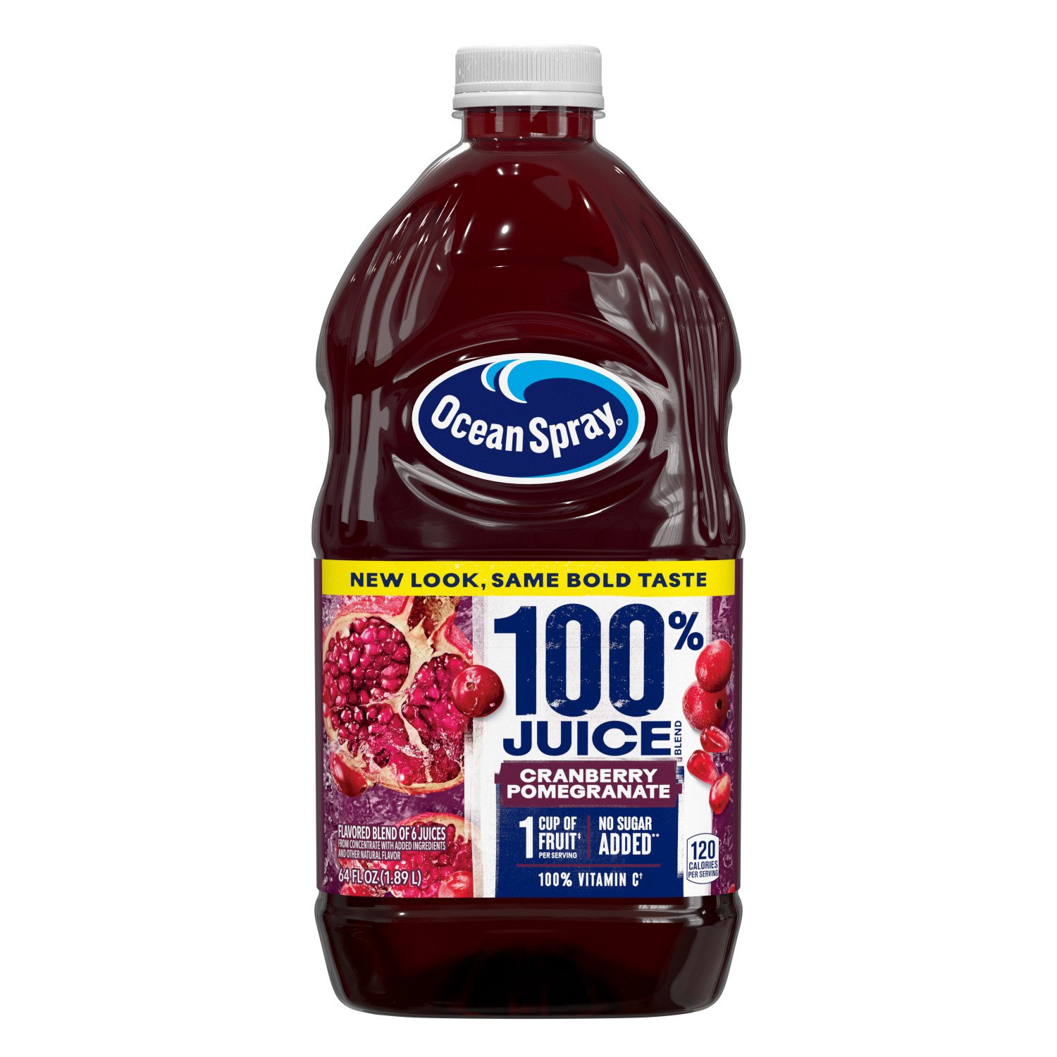 Ocean Spray 100 Juice Cranberry Pomegranate Juice Blend Shop Juice