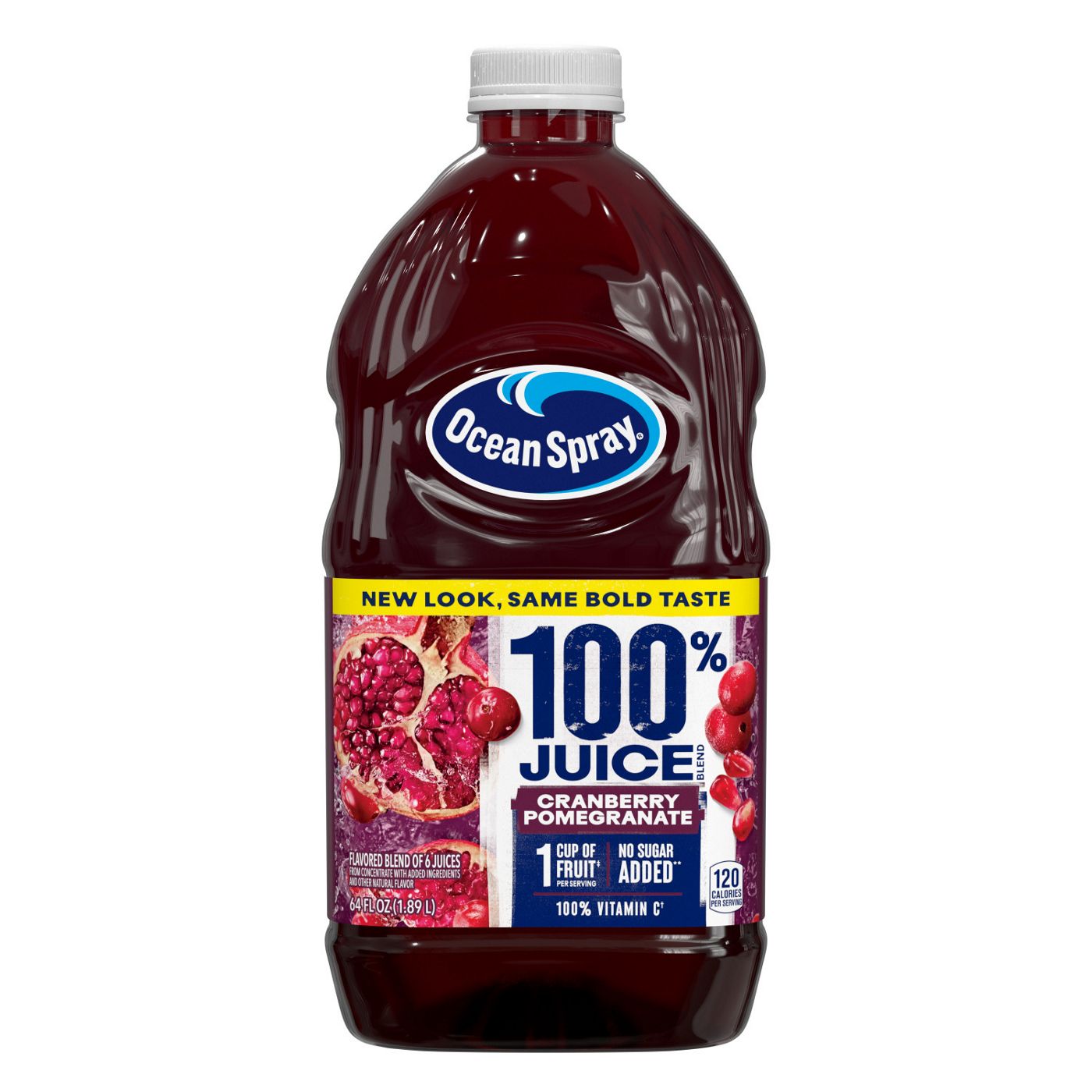 Ocean Spray 100 Cranberry Pomegranate Juice Drink Shop Juice At H E B 8438