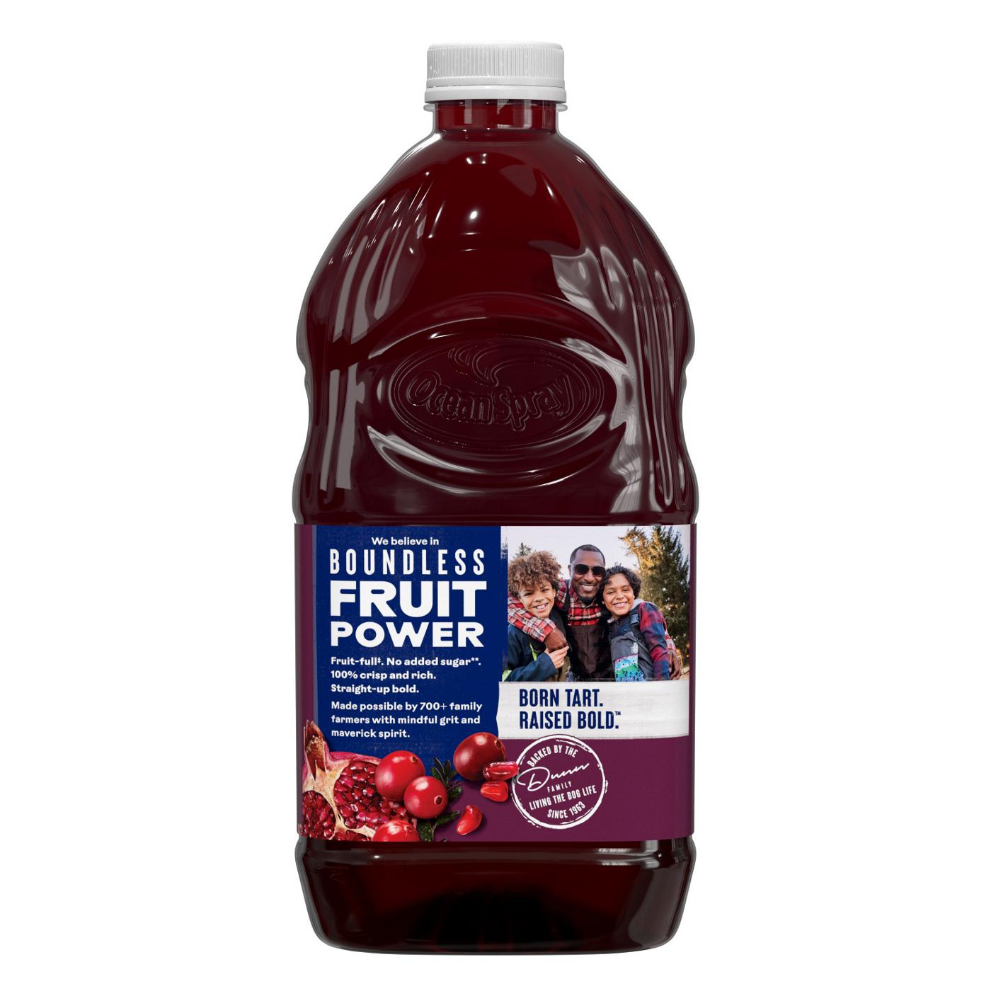Ocean Spray Ocean Spray® 100% Juice Cranberry Pomegranate Juice Blend, 64 Fl Oz Bottle; image 4 of 6