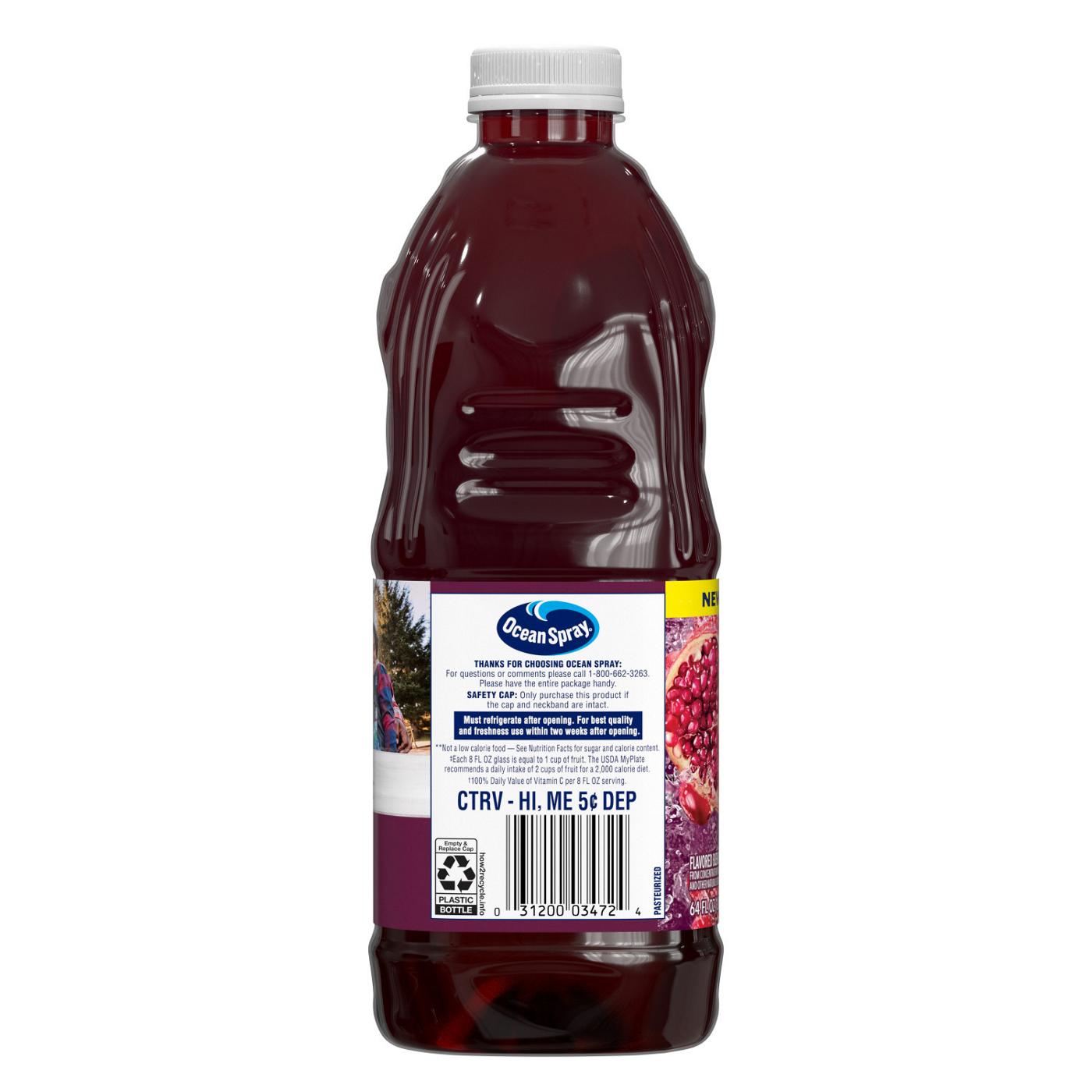 Ocean Spray Ocean Spray® 100% Juice Cranberry Pomegranate Juice Blend, 64 Fl Oz Bottle; image 5 of 6