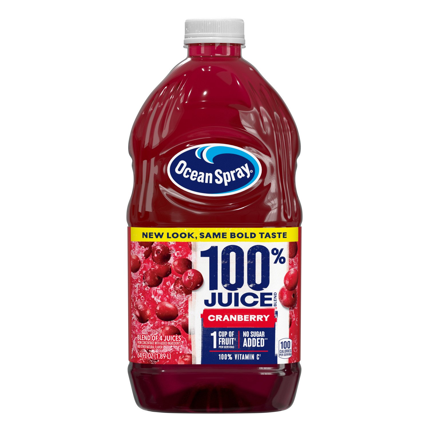 Ocean Spray 100 Cranberry Juice Shop Juice At H E B   004026501 1