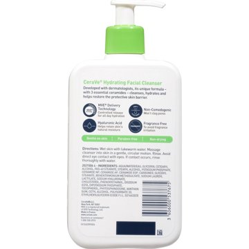 CeraVe Hydrating Facial Cleanser, 16 oz