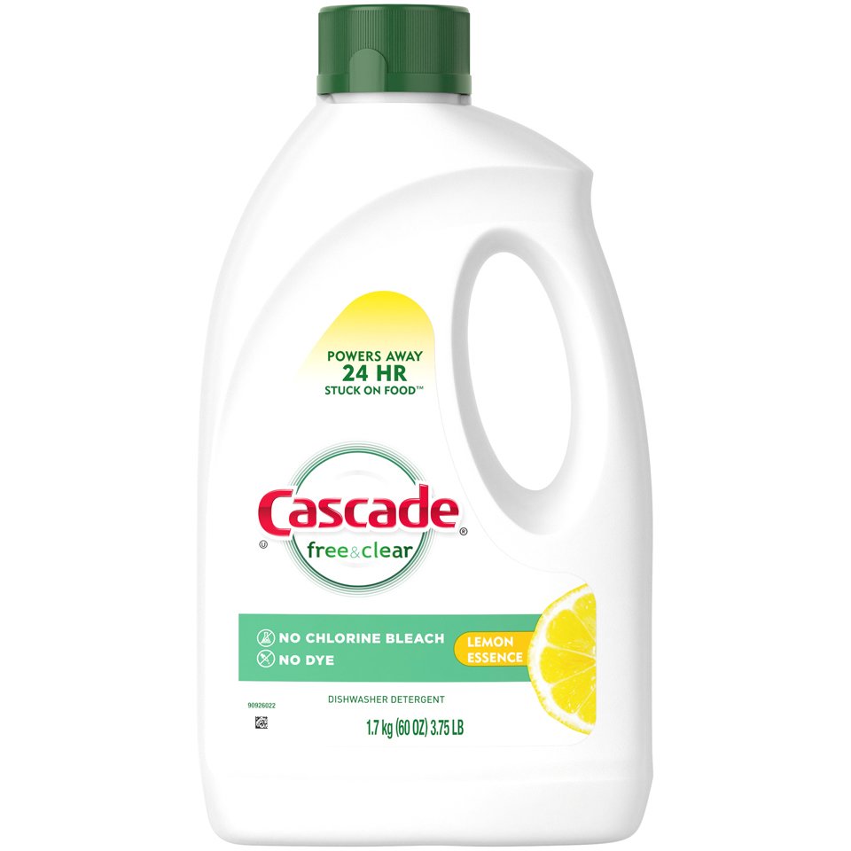 Cascade Free & Clear Lemon Essence Dishwasher Detergent Gel Shop Dish