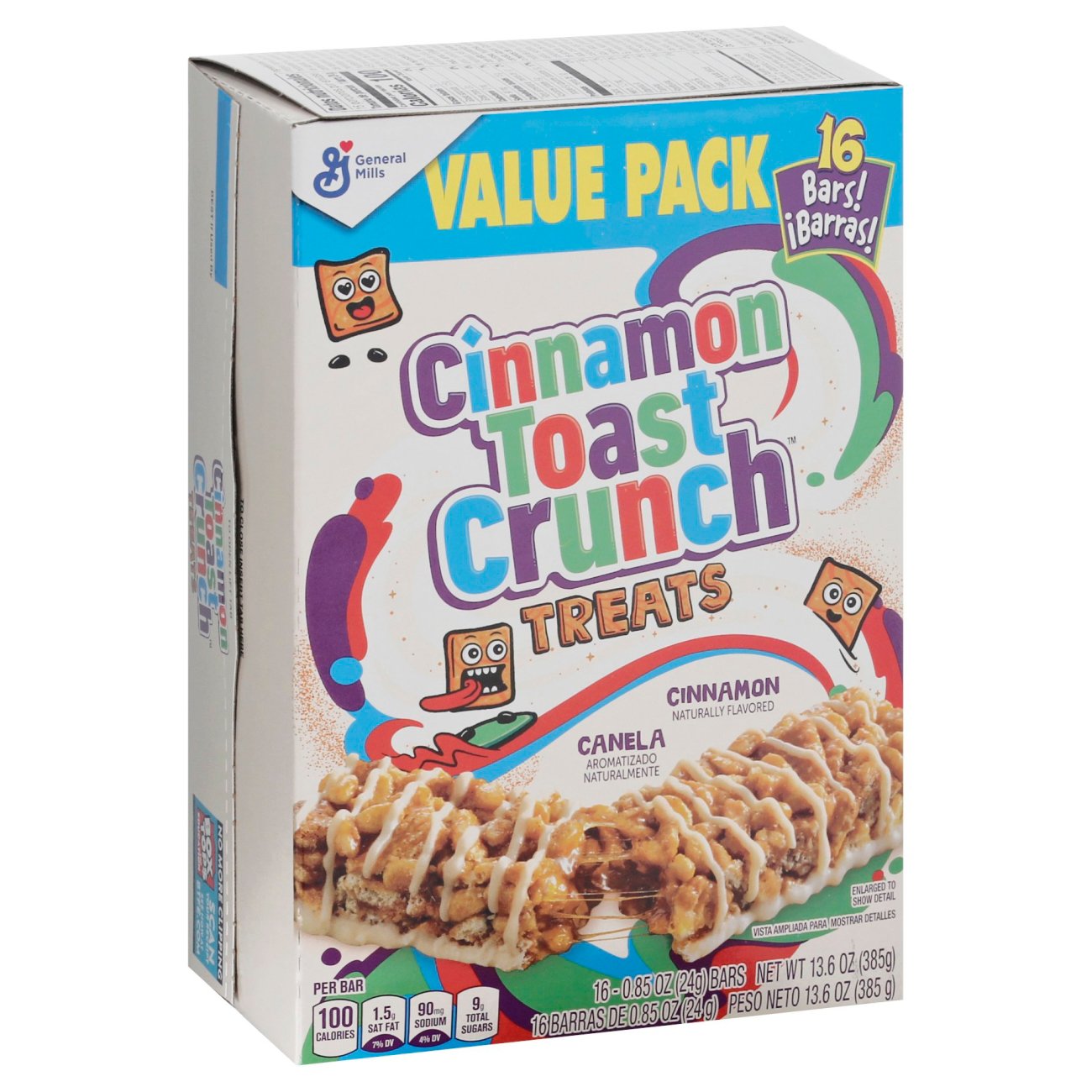 General Mills Cinnamon Toast Crunch Treat Bars Shop Granola & Snack